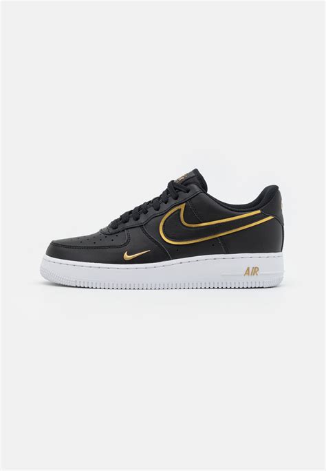 nike air force schwarz gelb|nike air force 1 black and white.